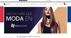 Desktop Screenshot of maxcenter.com